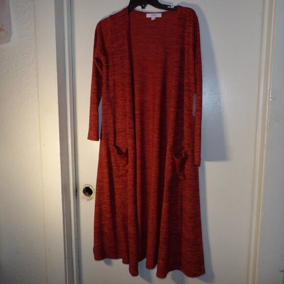 NWT Lularoe " Sarah" Duster Length Cardigan Sz S - Picture 2 of 5